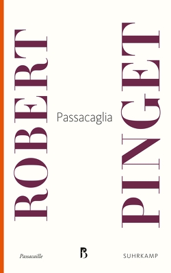 Passacaglia von Pinget,  Robert, Scheffel,  Gerda