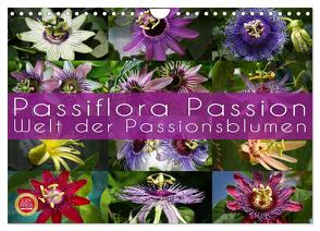 Passiflora Passion – Welt der Passionsblumen (Wandkalender 2024 DIN A4 quer), CALVENDO Monatskalender von Cross,  Martina