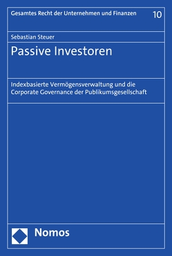 Passive Investoren von Steuer,  Sebastian