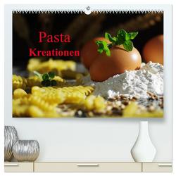 Pasta Kreationen (hochwertiger Premium Wandkalender 2024 DIN A2 quer), Kunstdruck in Hochglanz von Riedel,  Tanja