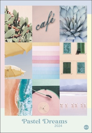 Pastel Dreams Posterkalender 2024