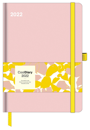 Pastel Pink 2022 – Diary – Buchkalender – Taschenkalender – 16×22