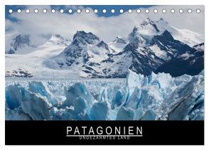 Patagonien – Ungezähmtes Land (Tischkalender 2024 DIN A5 quer), CALVENDO Monatskalender von Knödler,  Stephan