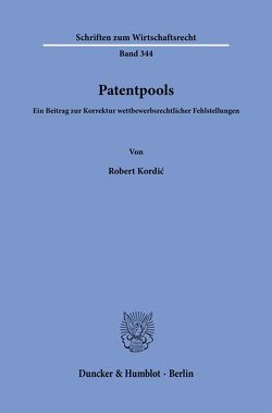 Patentpools. von Kordić,  Robert