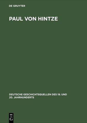 Paul von Hintze