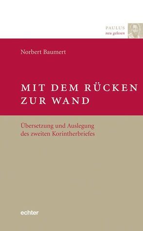 Mit dem Rücken zur Wand von Baumert,  Norbert