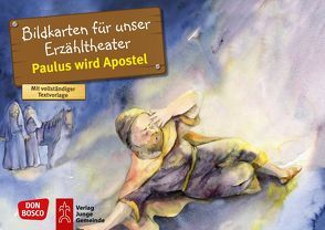 Paulus wird Apostel. Kamishibai Bildkartenset von Lefin,  Petra, Nommensen,  Klaus-Uwe