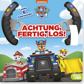 PAW Patrol: Achtung, fertig, los! Lenke 6 Fahrzeuge! von Panini