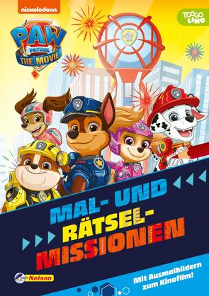 PAW Patrol – Der Kinofilm: Mal- und Rätselblock