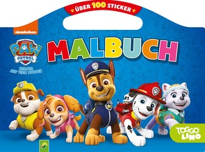 PAW Patrol Malbuch mit über 100 Stickern