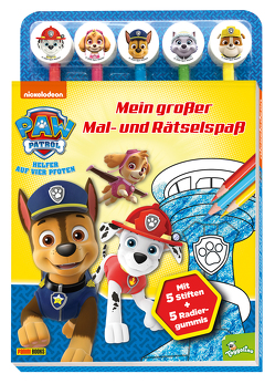 PAW Patrol: Mein großer Mal- und Rätselspaß von Panini