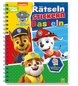 PAW Patrol – Rätseln Stickern Basteln