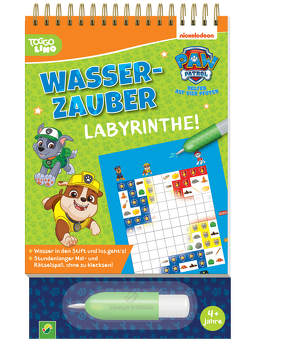 PAW Patrol Wasserzauber | Labyrinthe. Einfach mit Wasser malen!