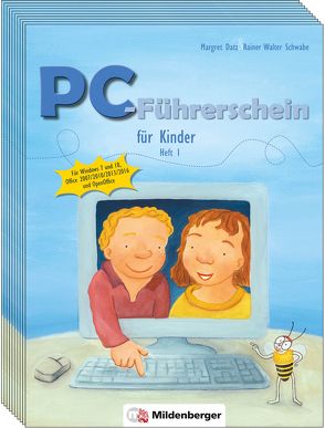PC-Führerschein für Kinder – Schülerheft 1 (VPE 10 Stück) von Datz,  Margret, Schwabe,  Rainer Walter, Treiber,  Heike