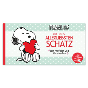 Peanuts – Für meinen allerliebsten Schatz – Zum Ausfüllen und Verschenken