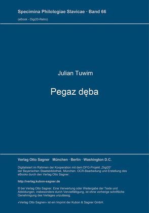 Pegaz dęba von Tuwim,  Julian