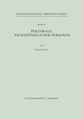 Pektorale nichtköniglicher Personen von Feucht,  Erika