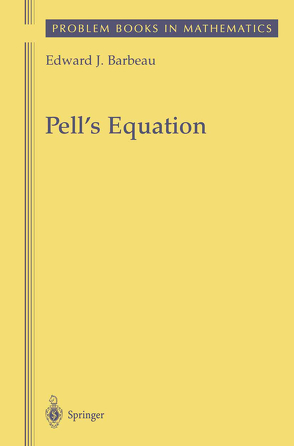 Pell’s Equation von Barbeau,  Edward J.