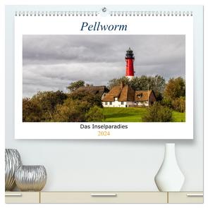 Pellworm – Das Inselparadies (hochwertiger Premium Wandkalender 2024 DIN A2 quer), Kunstdruck in Hochglanz von AkremaFotoArt,  AkremaFotoArt