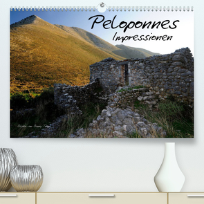 Peloponnes Impressionen / 2022 (Premium, hochwertiger DIN A2 Wandkalender 2022, Kunstdruck in Hochglanz) von Trapp,  Benny