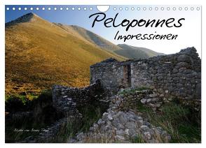 Peloponnes Impressionen / 2024 (Wandkalender 2024 DIN A4 quer), CALVENDO Monatskalender von Trapp,  Benny