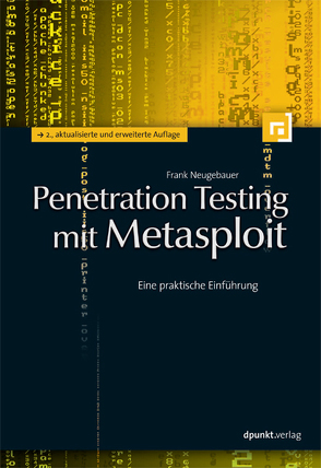 Penetration Testing mit Metasploit von Neugebauer,  Frank