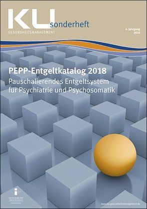 PEPP-Entgeltkatalog 2018 von InEK Institut für das Entgeltsystem im Krankenhaus GmbH