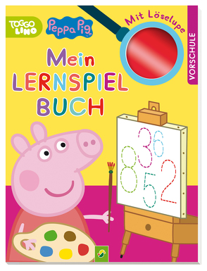 Peppa Pig Mein Lernspielbuch mit Löselupe. Mit wutzig viel Spaß durch die Vorschulzeit