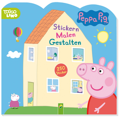 Peppa Pig- Stickern Malen Gestalten