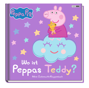 Peppa Pig: Wo ist Peppas Teddy? Mein Gutenacht-Klappenbuch von Panini