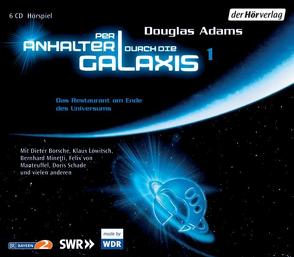 Per Anhalter durch die Galaxis 1 von Adams,  Douglas, Boysen,  Markus, Boysen,  Rolf, Hess,  Wolfgang, Löwitsch,  Klaus, Manteuffel,  Felix von, Rühaak,  Siemen, Wendt,  Ernst