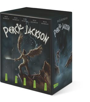 Percy-Jackson-Taschenbuchschuber (Percy Jackson) von Haefs,  Gabriele, Riordan,  Rick