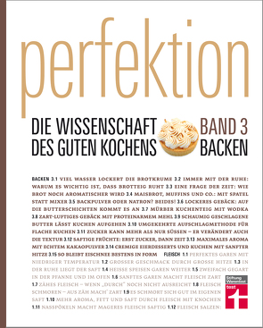 Perfektion. Die Wissenschaft des guten Kochens. Backen