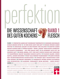 Perfektion. Die Wissenschaft des guten Kochens. Fleisch