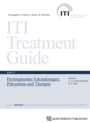 Periimplantäre Erkrankungen von Barter,  Stephen, Donos,  Nikolaos, Heitz-Mayfield,  Lisa J. A., Salvi,  Giovanni E., Wismeijer,  Daniel