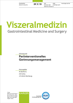 Periinterventionelles Gerinnungsmanagement von Bockhorn,  M., Izbicki,  J. R., Lohse,  A.W.