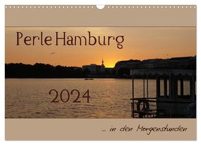 Perle Hamburg (Wandkalender 2024 DIN A3 quer), CALVENDO Monatskalender von Flori0,  Flori0