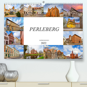 Perleberg Impressionen (Premium, hochwertiger DIN A2 Wandkalender 2022, Kunstdruck in Hochglanz) von Meutzner,  Dirk