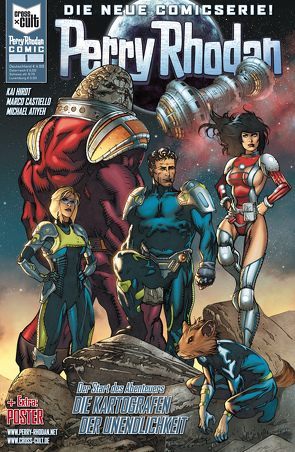 Perry Rhodan Comic 1: Die Kartografen der Unendlichkeit 1 von Atiyeh,  Michael, Castiello,  Marco, Hirdt,  Kai