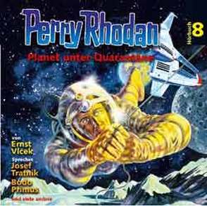 Perry Rhodan – Hörbuch 8 von Hüpgen,  Hans D, Primus,  Bodo, Schnurrer,  Achim, Tratnik,  Josef, Vlcek,  Ernst, Wolf,  Volker