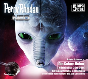 Perry Rhodan Neo Episoden 200-209 (5 MP3-CDs) von Dinger,  Hanno, Gottschick,  Axel, Guth,  Lucy, Plaschka,  Oliver, Schäfer,  Rüdiger, Schorm,  Rainer, Schwartz,  Susan, Stern,  Michelle, Wickenhäuser,  Ruben