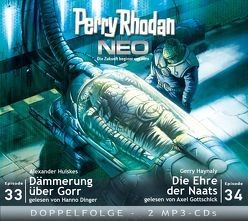 Perry Rhodan NEO MP3 Doppel-CD Folgen 33 + 34 von Dinger,  Hanno, Gottschick,  Axel, Haynaly,  Gerry, Huiskes,  Alexander