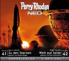 Perry Rhodan NEO MP3 Doppel-CD Folgen 41 + 42 von Dinger,  Hanno, Gottschick,  Axel, Herren,  Marc A., Plaschka,  Oliver