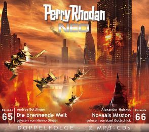 Perry Rhodan NEO MP3 Doppel-CD Folgen 65 + 66 von Bottlinger,  Andrea, Dinger,  Hanno, Gottschick,  Axel, Huiskes,  Alexander