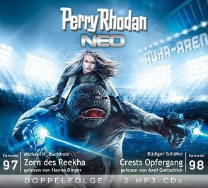 Perry Rhodan NEO MP3 Doppel-CD Folgen 97 + 98 von Buchholz,  Michael H., Dinger,  Hanno, Gottschick,  Axel, Schäfer,  Rüdiger