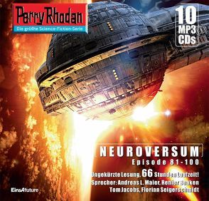 Perry Rhodan Sammelbox Neuroversum-Zyklus 81-100 von Anton,  Uwe, Baaken,  Renier, Borsch,  Frank, Ellmer,  Arndt, Haensel,  Hubert, Herren,  Marc A., Hoffmann,  Horst, Jacobs,  Tom, Lukas,  Leo, Maier,  Andreas Laurenz, Montillon,  Christian, Seigerschmidt,  Florian, Themsen,  Verena, Thurner,  Michael Marcus, Vandemaan,  Wim