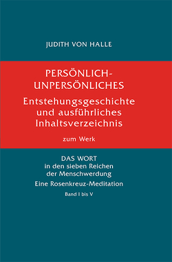 Persönlich-Unpersönliches von von Halle,  Judith