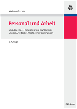 Personal und Arbeit von Oechsler,  Walter A.