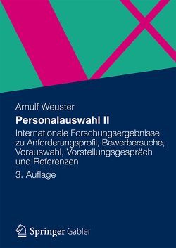 Personalauswahl I von Weuster,  Arnulf