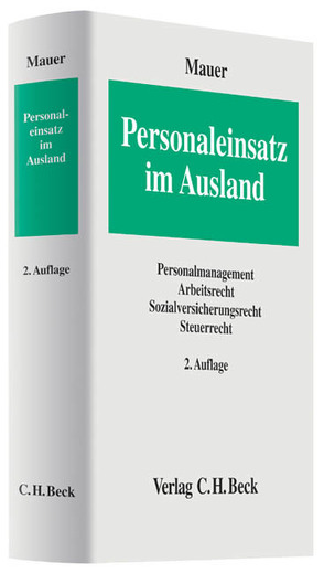 Personaleinsatz im Ausland von Lindemann,  Viola, Mauer,  Reinhold, Schulte,  Bernd, Zimmermann,  Rainer